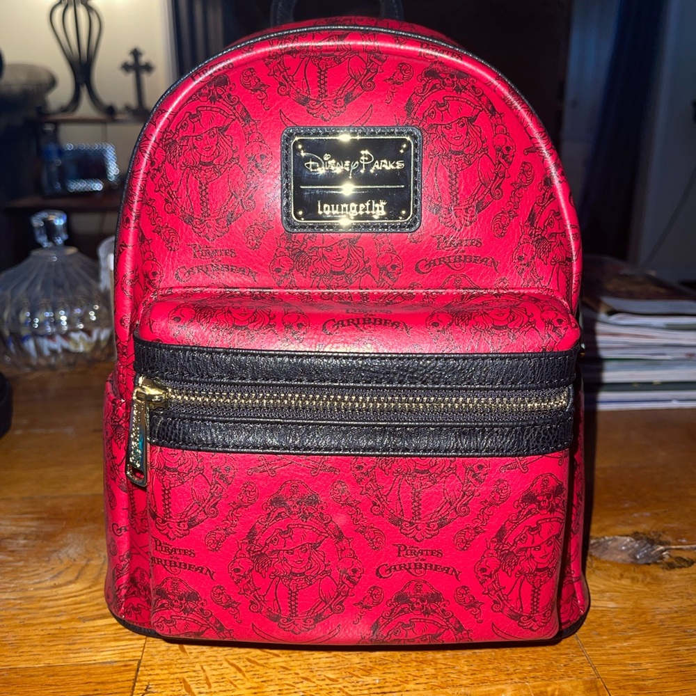Disney Parks Pirates of the Caribbean Loungefly Redd Backpack